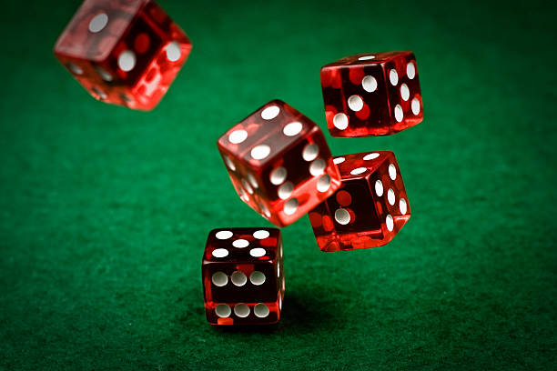 Baccarat cards dealt during live tournament